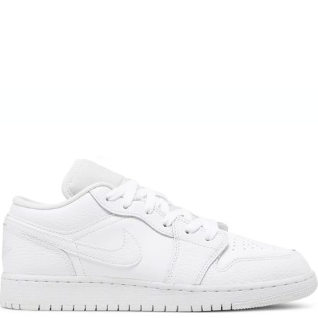 Air Jordan 1 Low GS 'Triple White' (553560 130)