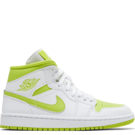 Air Jordan 1 Mid 'White Lime' (W) (BQ6472 131)