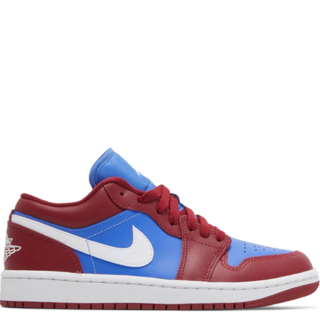 Air Jordan 1 Low 'Deep Red Blue' (W) (DC0774 604)