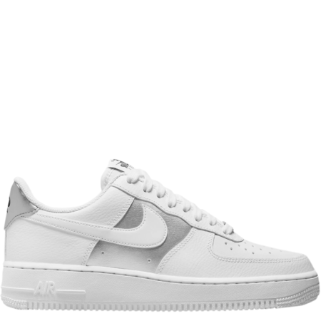 Nike Air Force 1 '07 'White Metallic Silver' (W) (DD8959 104)