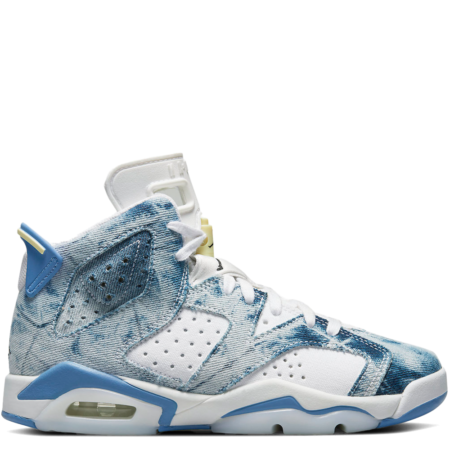 Air Jordan 6 Retro GS 'Washed Denim' (2022) (DM9045 100)