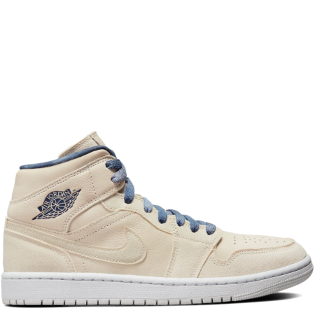 Air Jordan 1 Mid SE 'White Midnight Navy' (W) (DM9126 104)