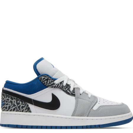Air Jordan 1 Low SE GS 'True Blue' (DQ2514 140)