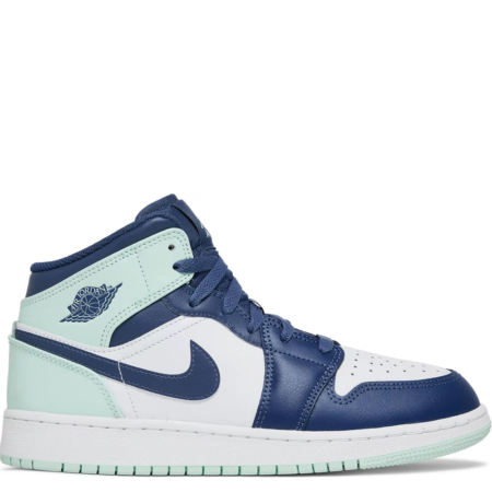 Air Jordan 1 Mid GS 'Blue Mint' (554725 413)