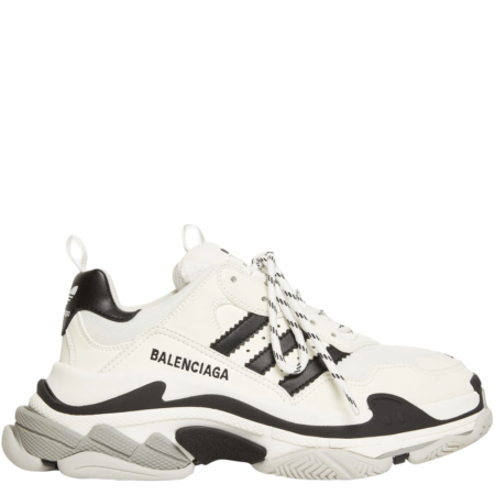 Balenciaga Triple S Trainer Adidas 'White Black' (W) (710020 W2ZB1 9112)
