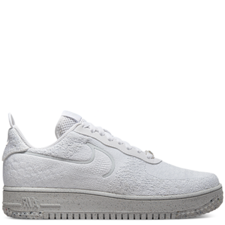 Nike Air Force 1 Crater Flyknit Next Nature 'Triple White' (DM0590 100)