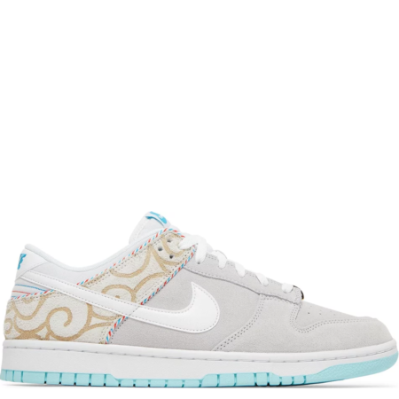 Nike Dunk Low Retro SE 'Barber Shop - Grey' (DH7614 500)