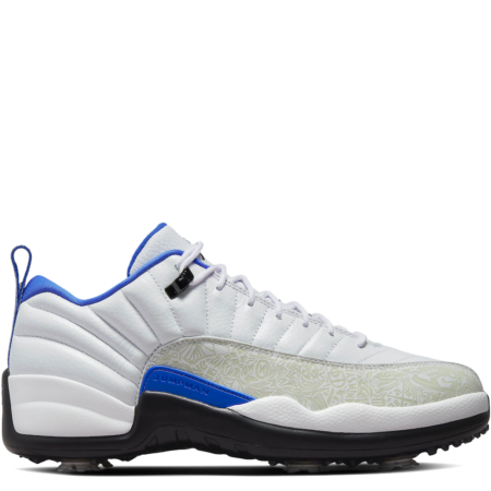 Air Jordan 12 Low Golf 'White Game Royal' (DM9015 105)