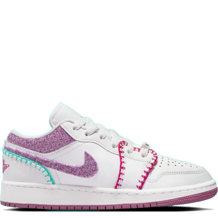 Air Jordan 1 Low SE GS 'Knit' (DM9037 100)