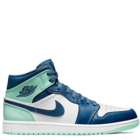 Air Jordan 1 Mid 'Blue Mint' (554724 413)