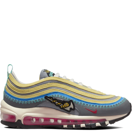 Nike Air Max 97 GS 'Air Sprung Iron Grey' (DN4381 001)