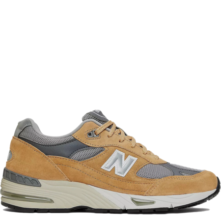 New Balance 991 Made in England 'Tan Grey Dark Grey' (M991TGG)