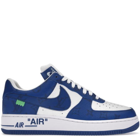 Nike Air Force 1 Low Louis Vuitton 'By Virgil Abloh - White Royal' (1A9VAO BLU)