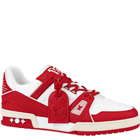 Louis Vuitton LV Trainer Low 'Red White' (1A8PK6)