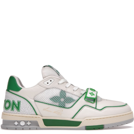 Louis Vuitton LV Trainer Green White 1A8KBS