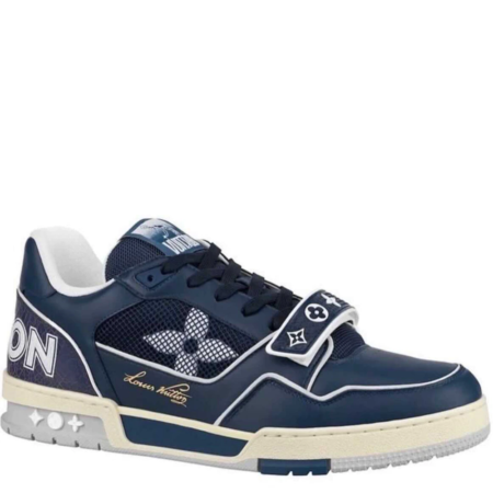 Louis Vuitton LV Trainer Low 'Navy Mesh' (1A9DEG)