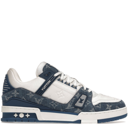 Louis Vuitton LV Trainer Low 'Monogram Denim White Blue' (1A9JGZ)