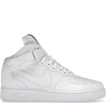 Nike Air Force 1 Mid Louis Vuitton ‘By Virgil Abloh – White’ (1A9V90 WHT)