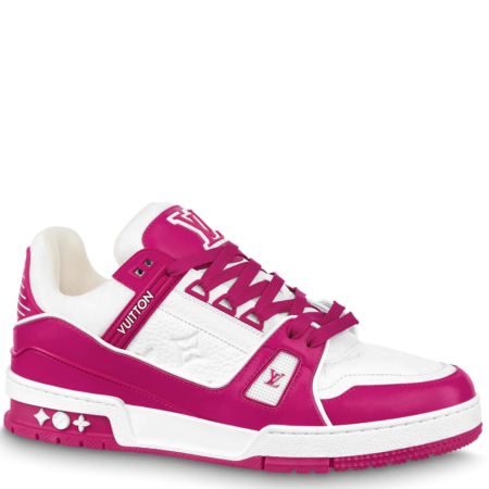 Louis Vuitton LV Trainer Low 'White Fuchsia' (1AA6WJ)