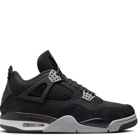 Air Jordan 4 Retro 'Black Canvas' (DH7138 006)