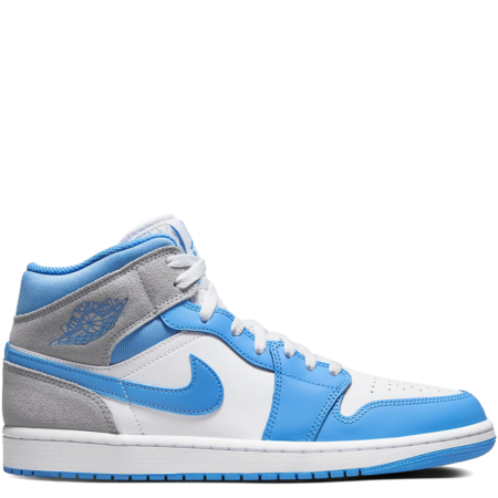 Air Jordan 1 Mid 'University Blue Grey' (DX9276 100)