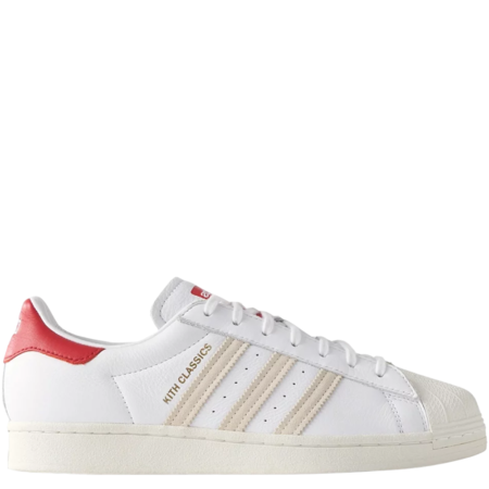 Adidas Superstar KITH 'Classics Program - White Red' (KITH SUPERSTAR RED)