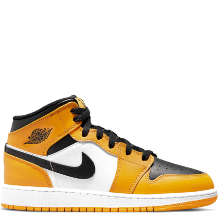 Air Jordan 1 Mid GS 'Reverse Yellow Toe' (554725 701)