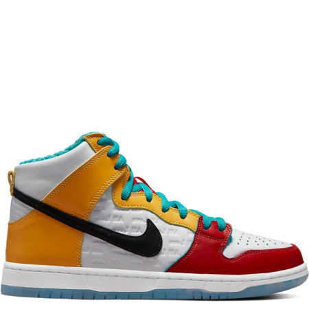 Nike SB Dunk High FroSkate 'All Love No Hate' (DH7778 100)
