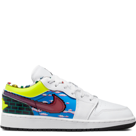 Air Jordan 1 Low GS 'Old School Gaming' (DM8969 114)