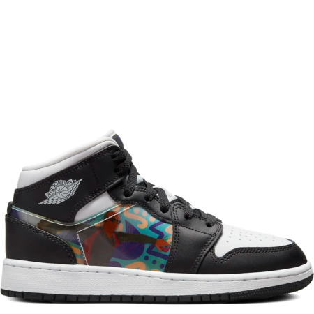 Air Jordan 1 Mid GS 'Hologram' (DR9495 001)