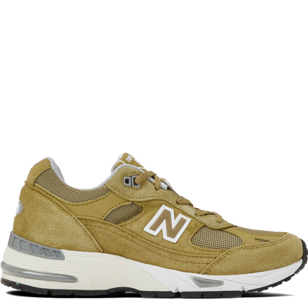 New Balance 991 Made in England 'Green White' (M991GGW)