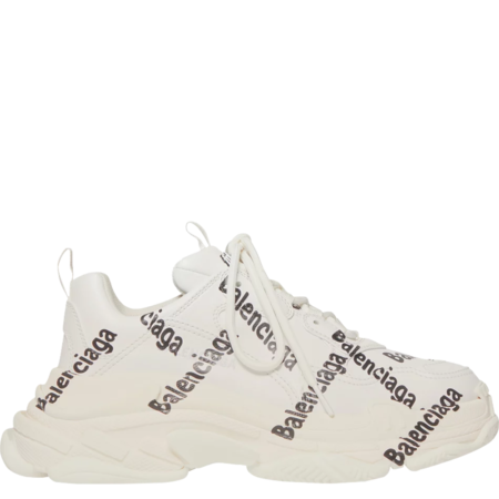 Balenciaga Triple S 'Logotype - White' (W) (524039 W2FAB 9010)