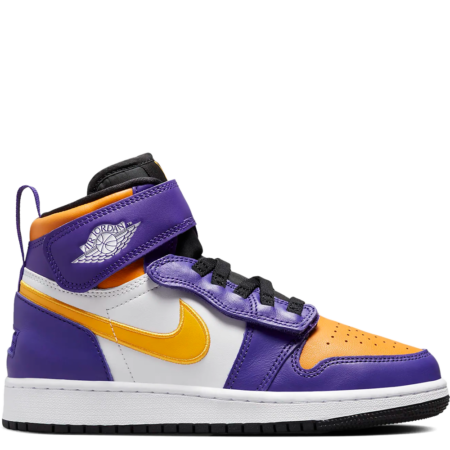 Air Jordan 1 High FlyEase GS 'Lakers' (DC7986 517)