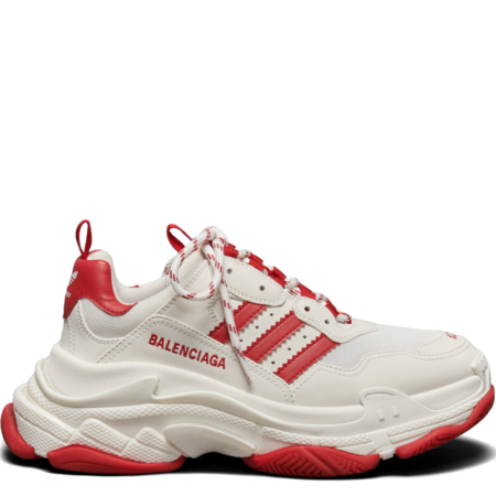 Adidas Triple S Sneaker Balenciaga 'White Red' (IF0166)