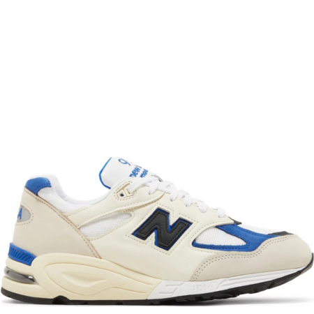 New Balance 990v2 Made in USA Teddy Santis 'White Blue' (M990WB2)