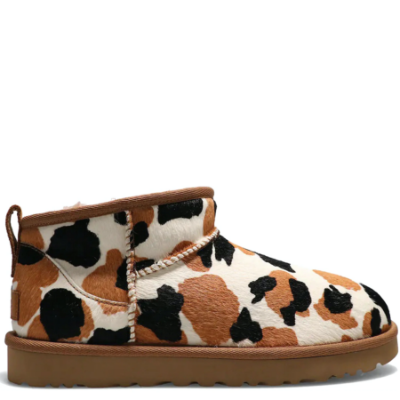 UGG Classic Ultra Mini Boot 'Cow Print' (W) (1123630 CHE)