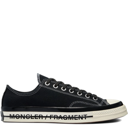 Converse Chuck 70 Low Fragment Design x Moncler 'Black' (172320C)