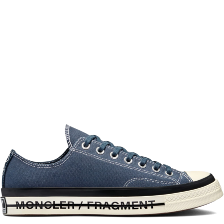 Converse Chuck 70 Low Fragment Design x Moncler 'Insignia Blue' (172323C)