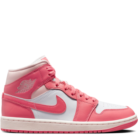 Air Jordan 1 Mid 'Strawberries and Cream' (W) (BQ6472 186)