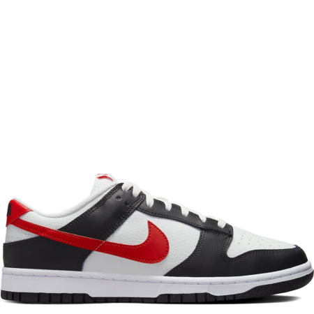 Nike Dunk Low 'Black White Red' (FB3354 001)