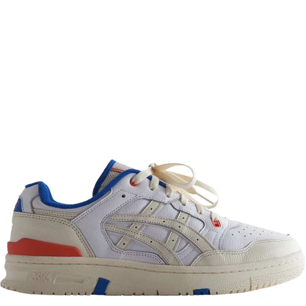 Asics white blue orange deals