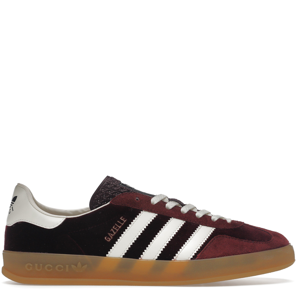 Adidas Gazelle Gucci Burgundy Velvet Pluggi