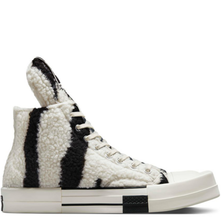 Converse DRKSHDW TURBODRK Chuck 70 High Rick Owens 'Zebra' (A03943C)