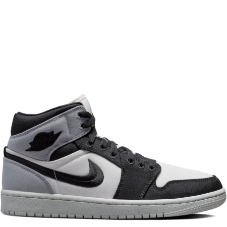 Air Jordan 1 Mid SE Canvas ‘Light Steel Grey’ (DV0427 100)