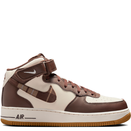 Nike Air Force 1 Mid 'Brown Plaid' (DV0792 100)