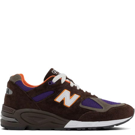 New Balance 990v2 Made in USA Teddy Santis 'Brown Purple' (M990BR2)