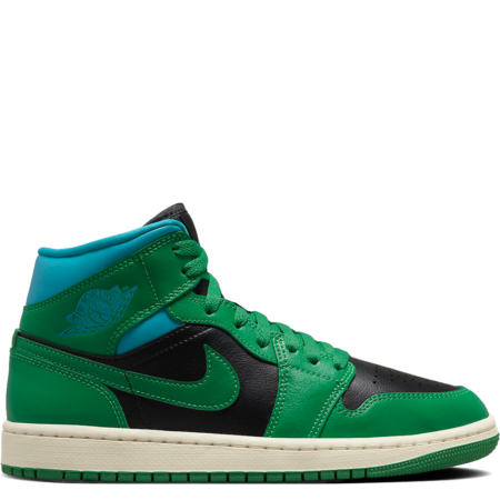 Air Jordan 1 Mid 'Lucky Green Aquatone' (W) (BQ6472 033)