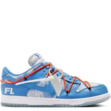 Nike Dunk Low Off-White x Futura 'UNC' (DD0856 403)