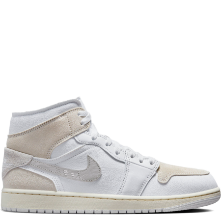 Air Jordan 1 Mid SE Craft 'Inside Out - White Sail' (DM9652 120)