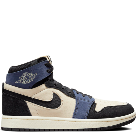 Air Jordan 1 High Zoom CMFT 2 ‘ Blackened Blue’ (W) (DV1305 104)